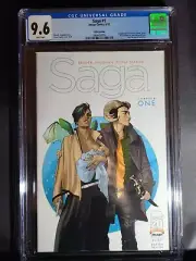 Saga 1 CGC 9.6 5th Fifth Printing 1st appearance of Marko, Alana, Hazel