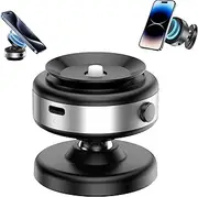 Magnetic Car Mount Phone Holder Suction by Vacuum Adsorption Rotation Adjustment for All Mobile Phones