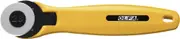 Olfa RTY-1/C Rotary Cutter, 28 mm Diameter Yellow 1-Cutter