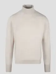[Drumohr] Drumohr-Turtle Neck Nude & Neutrals-Uomo 54 IT