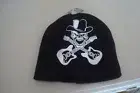 POISON BAND DEADSTOCK TOBOGGAN KNIT VINTAGE BEANIE SKULL HAT CAP K2