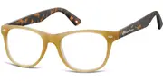Montana Readers MR67G MR67G Men's Glasses Brown Size +1.00 - Private Health Rebate - Blue Light Block Available