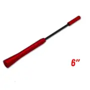 RED EXTENDED 6" CNC BILLET ALUMINUM SHORT ANTENNA KIT FOR 04-19 NISSAN TITAN (for: Nissan)
