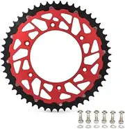 Szwaldaper Rear Chain Sprocket CR CRF XR CRM 125 R 150 F 230 M X 250 300 350 430 480 498 RR Motorcycle 47 49 Motorcycle Rear Sprocket(47T)