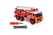 Meccano Junior Rescue Fire Truck Toy Vehicle Building Kit Age 5+