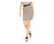 BAR III Womens Above The Knee Pencil Skirt