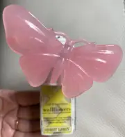 Bath & Body Works Wallflower Diffuser Plug Pink Butterfly Night Light NEW