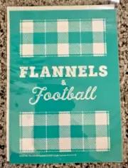Chalk Couture Transfer Size A | FLANNELS & FOOTBALL | plaid NEW 5x7 stencil