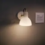 IKEA風INS風設計師款床頭燈玄關過道牆壁燈具現代簡約北歐簡約可調節壁燈