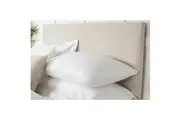 Belledorm Faux Suede Plain Headboard Cover (Linen) - UTBM529