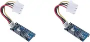 Binxind 2X IDE to SATA Adapter HDD 3.5 IDE to SATA Hard Disk Converter PATA IDE 40Pin to SATA 22Pin Hard Drive Connector