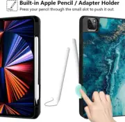 Pro M2 12.9 Case 6th/5th/4th/3rd Generation 2022 2021 2020 2018 with P for iPad