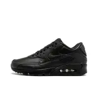 在飛比找Yahoo!奇摩拍賣優惠-Nike Air Max 90 Leather Black 