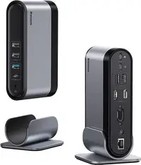 在飛比找Yahoo!奇摩拍賣優惠-[3美國直購] Baseus 14合1 USB C Dock