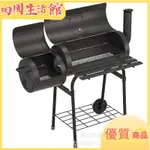 【田園】【分期付款】庭院燒烤爐 燒烤爐 戶外燒烤架 煙熏爐 BBQ美式燒烤爐 室外木炭燒烤爐 小型野外烤肉爐 野外燒烤爐