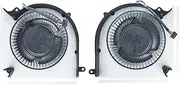 LAOKOEN New Replacement Cooling Fans for MSI GE66 GP66 MS-1544 MS-1545 Series N453 N454 PABD08008SH, GE66 10UH 10UG 10UE 11UH 11UG 11UE 12UHS 12UGS, GP66 10UH 10UG 11UH 11UG 12UGS 12UHSO