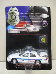 CHICAGO POLICE DEPT (CPD) 1:43 DIECAST 1999 FORD CVPI, W/TIE TACK, NIB, REDUCED!