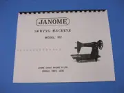 Janome 102 Sewing Machine Instruction Manual - Printed