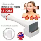 DRS Adjustable 140Pins Stamp Microneedle Derma Roller Anti-Aging Therapy 0-3MM