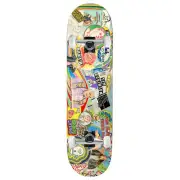 Baker Skateboard Assembly Reynolds Cosmic Gumbo 8.5" x 32" Complete