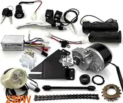 L-faster 24V/36V 250W Electric DC Motor Brushes for Electric Bike Conversion Kit Bicycle Scooter (24V 250W)