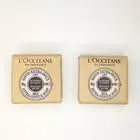 L'Occitane (lot of 2) Extra Gentle Milk Bar Soap with Shea Butter 1.7oz 50g New