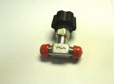 Needle Valve EF Britten SS14M14MS 1/4" X 1/4" Male NPT 5,000 PSI 316SS <204NW