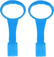 CHICAMPERA 1Pair Portable Stand Up Safety Rings for Cot Hanging Rings Pull Rings for Bed Exercise and Support for Learning to Walk