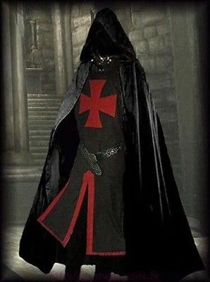 Medieval Cape Cloak & Tunic Knights Crusader Costume Reenactment LARP Theater
