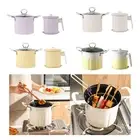 Small Deep Fryer Pot Nonstick Cooking Pot for Baking Frying French Fries