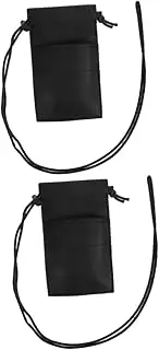 VALICLUD Hairdressing Tools Carrying Case Barber Scissors Bag Professional Hair Stylist Waist Bag Soft Pu Large Capacity