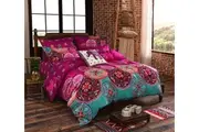 Mandala Quilt/Doona/Duvet Cover Set (Queen/King/Super King Size)