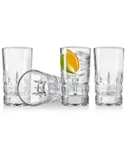Godinger Kingsley Highball Glasses (Set of 4)