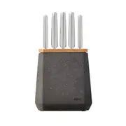 Furi Pro Stone Knife Block Set Flint Terazzo 6 Piece