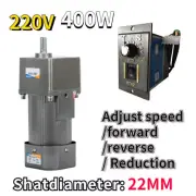5-470RPM New 400W Reversible Gear Box Electric Motor Speed Controller Variable