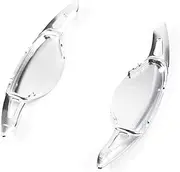 Car Steering Wheel Shift Paddles for N&issan Altima Teana 2019 2020 2021 2022 Auto Car Accessories DSG Steering Wheel Aluminum Shift Paddle Extension HTEOPOEKFR(Silver)