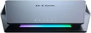 D-Link 6-Port 2.5G RGB Network Gaming Switch w/ 10GbE Uplinks - 5x2.5G + 1x10GbE Ports, Desktop RGB Multi Gigabit Switch, Network Hub, Office Ethernet Splitter, Silent Operation,Metal Alloy Matte Case