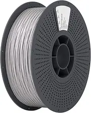 Glass Fiber PETG K5 Filament 1.75mm, PETG K5 GF 3D Printing Filament, High Strength＆Toughness,for FDM 3D Printer, 1 KG 1 Spool Matte Texture-Gray Lilac