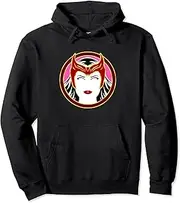 [Marvel] WandaVision Scarlet Witch Details Pullover Hoodie