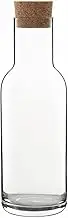 Luigi Bormioli Sublime Carafe with Cork Stopper, 1 Litre Capacity