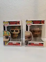 New Whit Box Funko POP Netflix Stranger Things Lot Of 2 Mike 1298 Vecna 1312