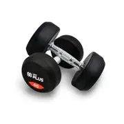 40lbs x 2 Commercial Grade Rubber Coated Cast Iron Dumbbell Hand Weight