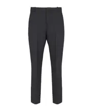 Belt loop casual pants FR48,FR50 black