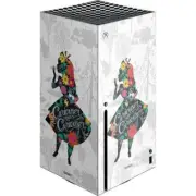 Alice in Wonderland Xbox Series X Console Skin - Alice Curiouser and Curiouser