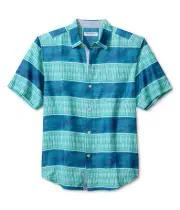 Tommy Bahama Mens Coconut Point Rivera Button Up Shirt, Blue, X-Large