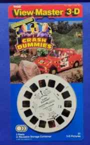 SEALED The Incredible Crash Dummies TV Show or Movie view-master Reels Pack NEW