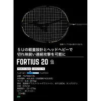 在飛比找蝦皮購物優惠-Mizuno 羽球拍 日製 Fortius 20 美津濃 羽