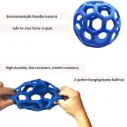 Horse Treat Ball Hay Feeder Toy Ball Hanging Feeding Toy for Horse Horse Goat