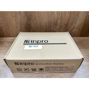 【樂昂客】台灣組裝優惠可議(含發票) INPRO MX-502 多功能立體聲擴大機 藍牙 USB SD卡 可接麥克風