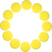 Anneome Finger Sponge Paint Round Painting Sponges Set Artistic Tool for Boys and Girls Watercolor Clay Face Craft
